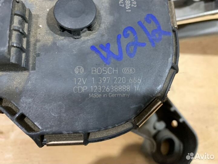 Трапеция дворников Mercedes Benz E-class W212