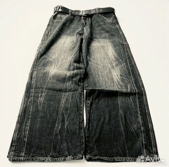 Джинсы широкие sk8 archive