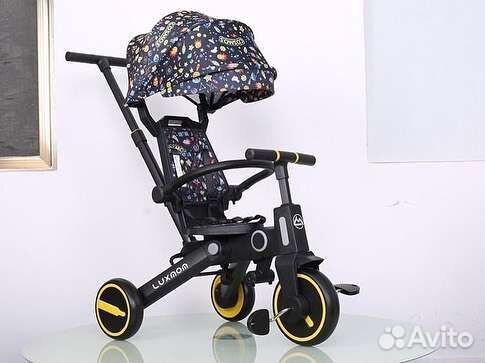 Велосипед-коляска складной поворотный Luxmom 368