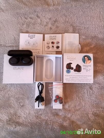 Беспроводные наушники elari NanoPods Sport