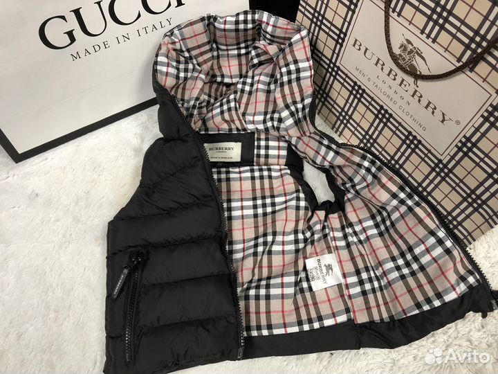 Безрукавка burberry жилетка детская