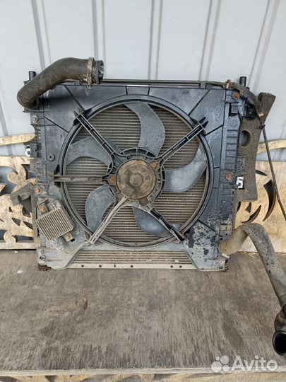 Кассета радиаторов, диффузор SsangYong Kyron 07-14