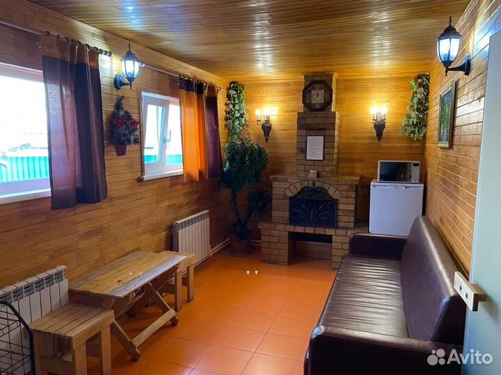 Сауна с бассейном