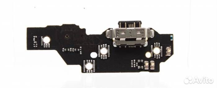 Шлейф Nokia 5.1 Plus (TA-1105) (плата) + Разъем за