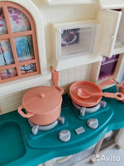 Кухня для кукол звуковая в упаковке