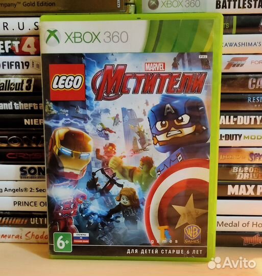 Lego Marvel Мстители на Xbox 360 Лицензия