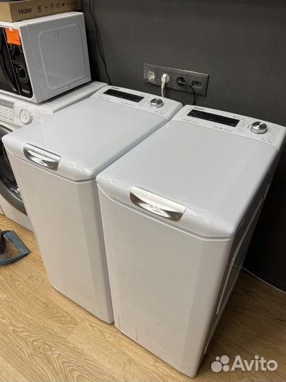 Новая стиральная машина с вертикальной загрузкой