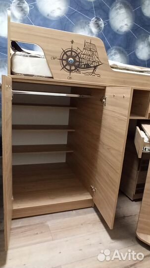 Кровать чердак корсар