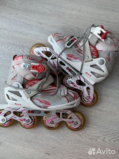 Ролики раздвижные Re:action