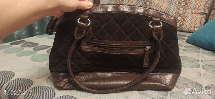 Сумка женская натуральная кожа бу