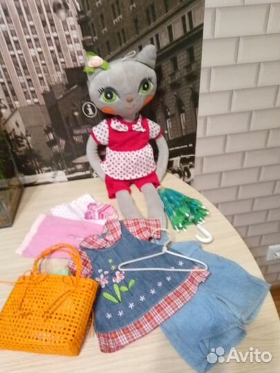 Мягкая игрушка кошка