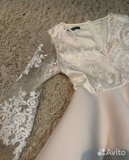 Платье с юбкой из неопрона, 42-44