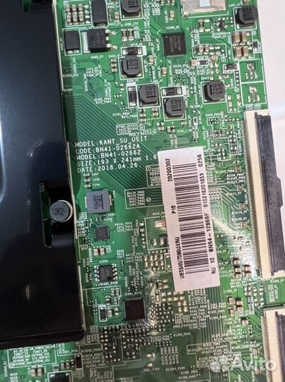 Main BN41-02662A BN94-12869F UE55NU7090uxru