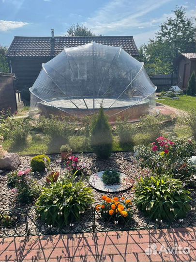 Купол для бассейна Летотент 450 (7дуг) пвх300