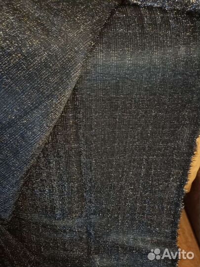 Отрезок ткани люрекс