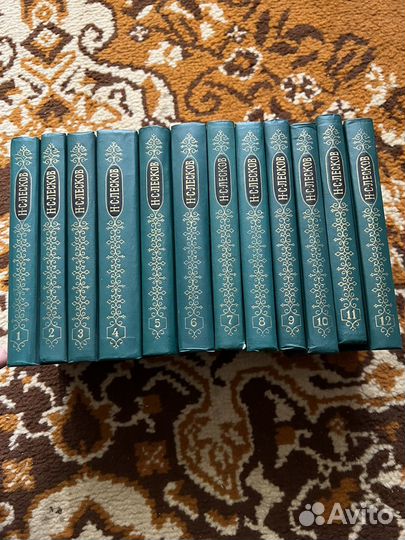 Книги Н.С.Лесков 12 томов