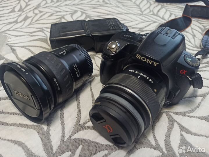 Зеркальный фотоаппарат sony a390