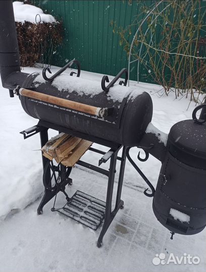 Смокер, мангал, коптильня, барбекю, казан