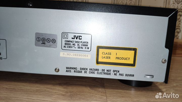 CD player JVC XL-E66