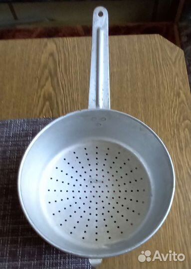 Дуршлак алюминиевый большой