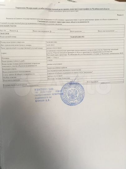 Участок 20 сот. (ИЖС)