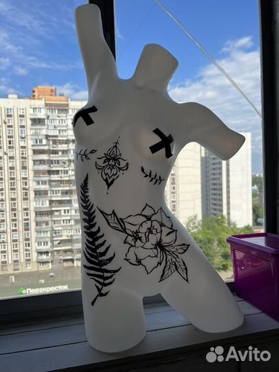 Манекен для одежды декор