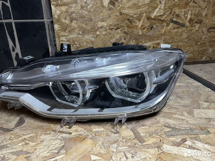 Левая фара рестайлинг LED Adaptive BMW 3er F30