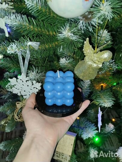 Стильные свечи Баблс