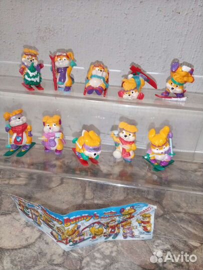 Киндер сюрприз серия белки