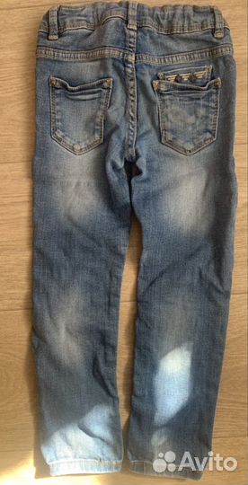 Джинсы zara для девочки 104