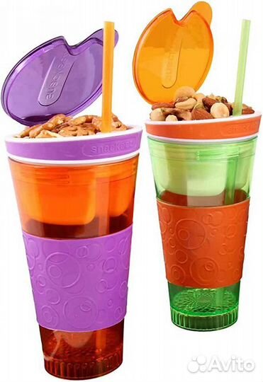 Термос детский и стакан снек-кап