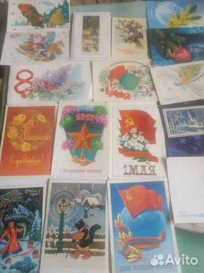 Открытки времён СССР