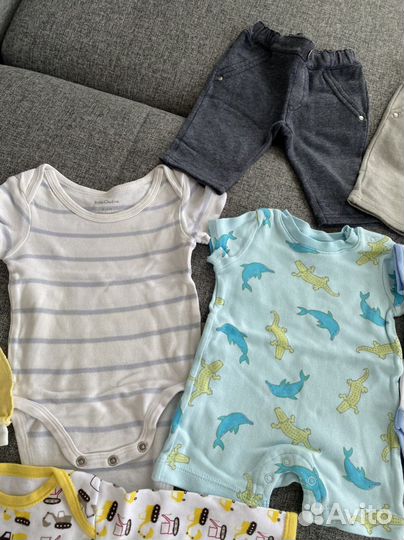 Детские вещи пакетом на мальчика от 0-6,7,8 m
