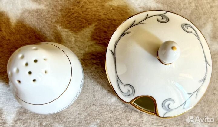 Coalport Reverly солонка и перечница фарфор