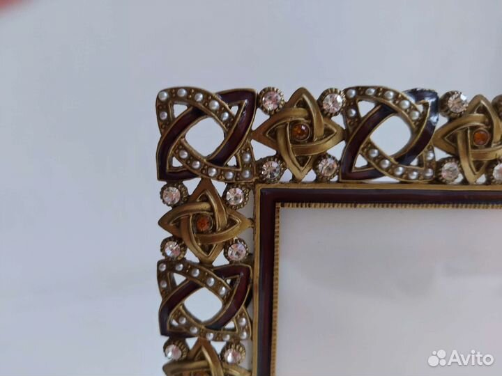 Фоторамка для фото со стразами