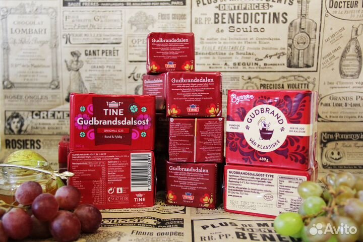 Сыр Норвежский завтрак Брюност Гудбрандсдален