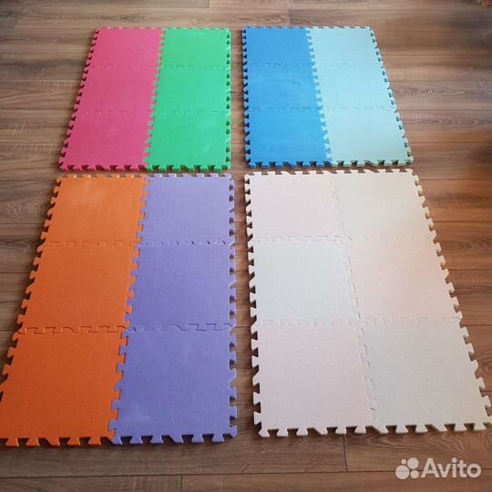 Игровой коврик-пазл (набор )