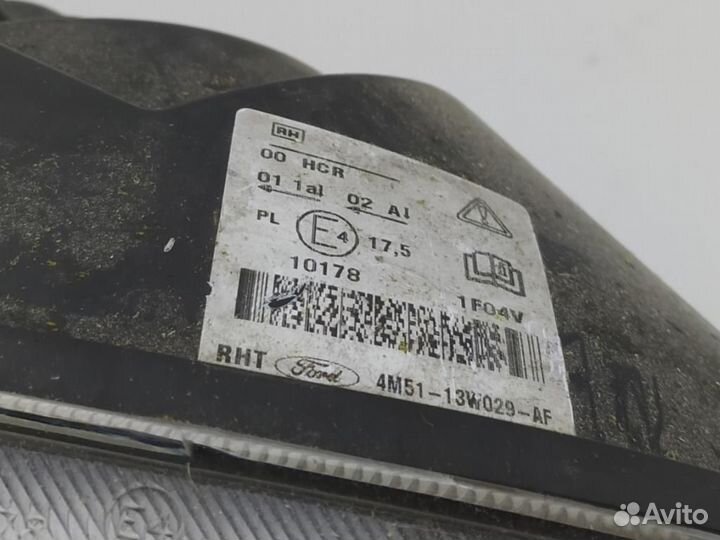 Фара правая Ford Focus 2