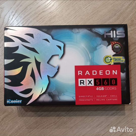 Коробка от видеокарты