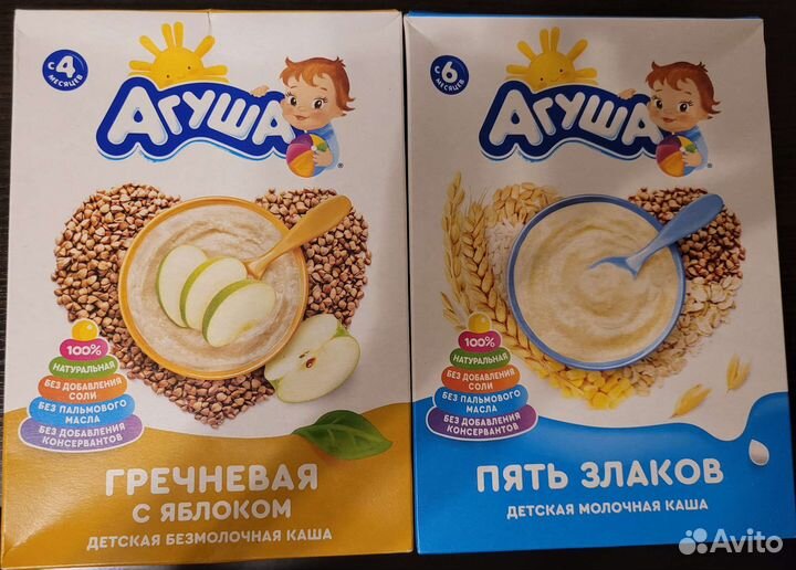 Детские каши Агуша