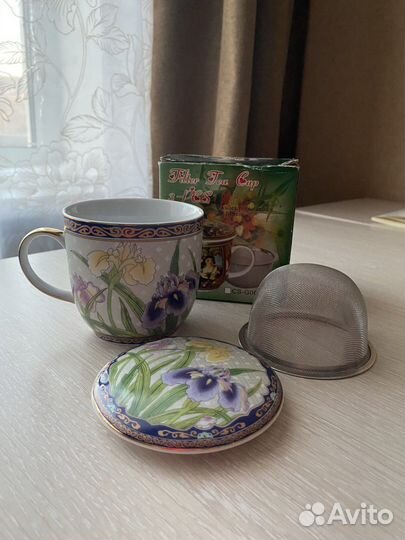 Кружка заварочная фарфор 350мл