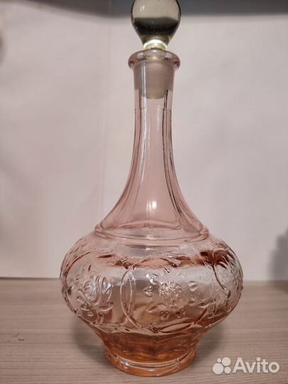 Ваза цветное стекло СССР и др