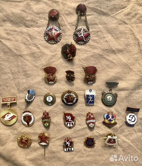 Редкая коллекция значков СССР, гто, бгто копиИ