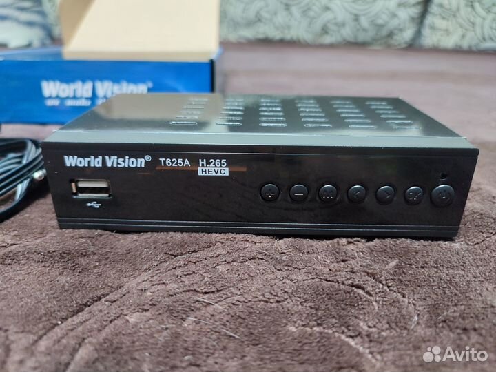 Цифровая тв-приставка World Vision T625A DVB-T2
