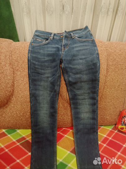 Джинсы тёплые подростковые на мальчика