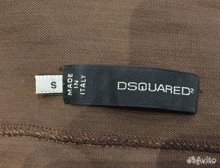 Платье коричневое Dsquared, оригинал