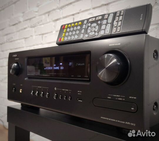 Мощный 7.1 LAN USB BT ресивер Denon AVR-1912