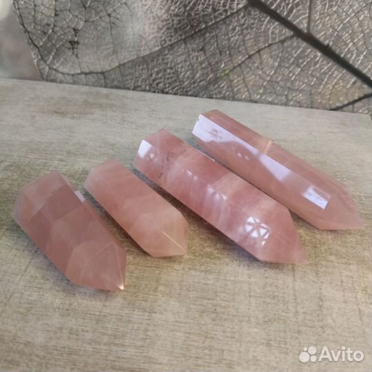 Розовый кварц. Кристаллы