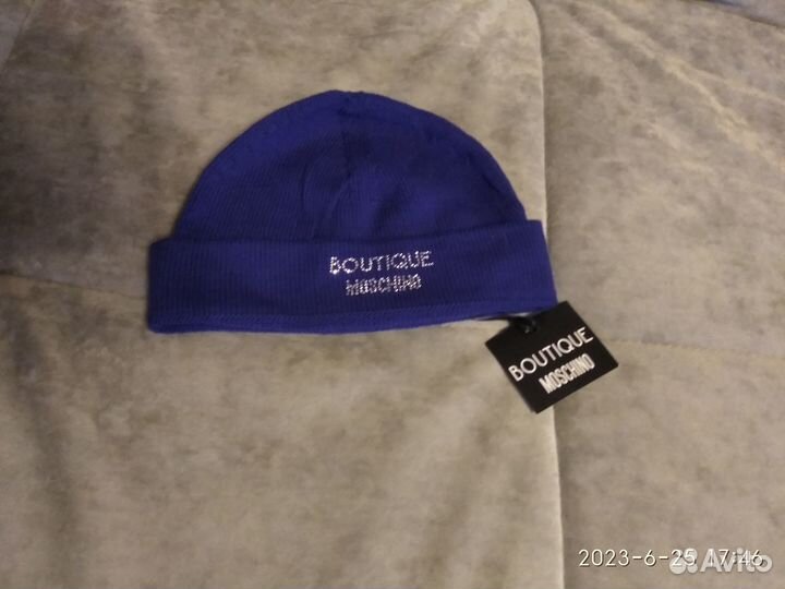 Шапка moschino новая