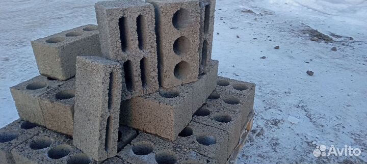 Керамзитобетонный блок